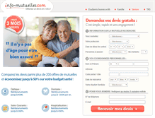 Tablet Screenshot of info-mutuelles.com